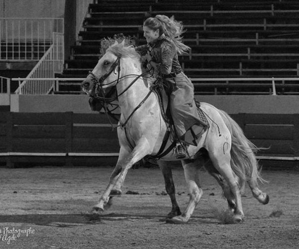 Spectacle camarguais manade Marié dans le 30